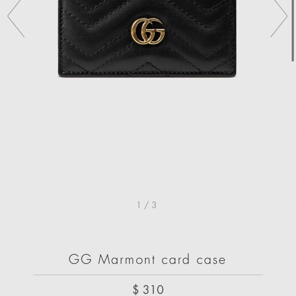 Authentic GG Marmont card case used twice . Excellent condition no stains. - Picture 5 of 7